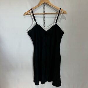 Black & White Wild Fable Double Layer Dress